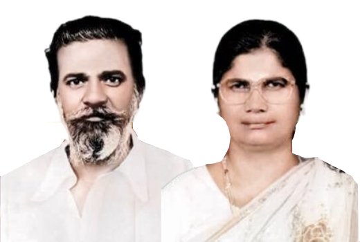 Founders Kuppusamy & Rukmani Ammal, creators of Kuppanna Indian Food Restaurant