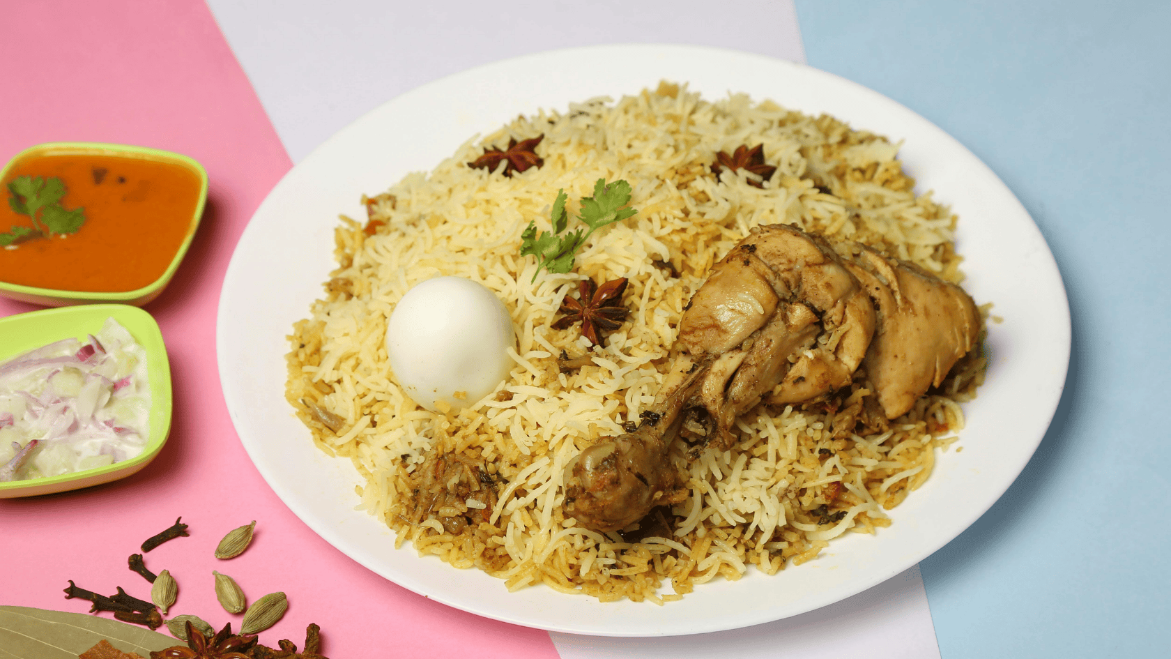 Hyderabadi Chicken Biryani
