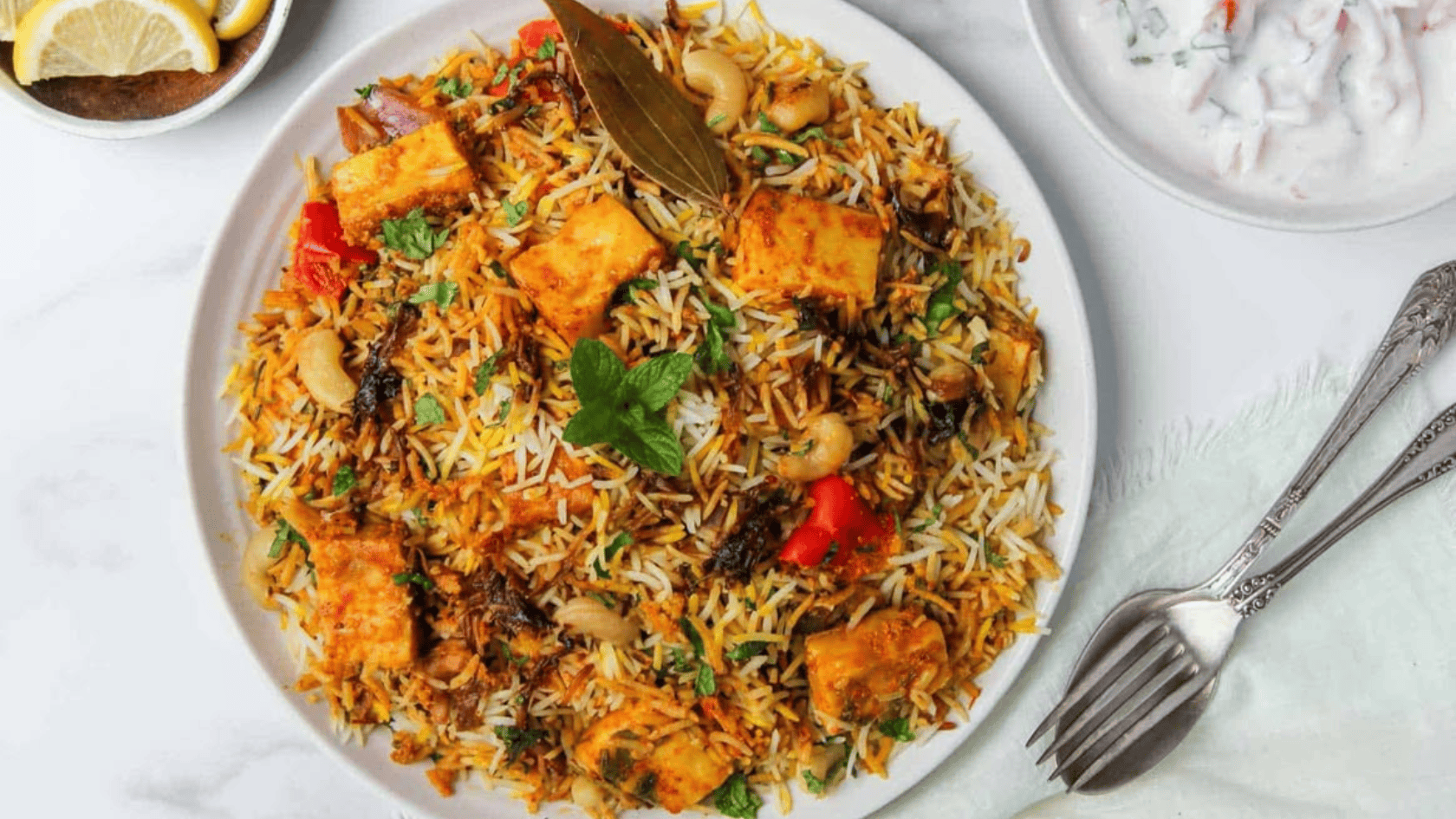 Paneer Biryani in Austin