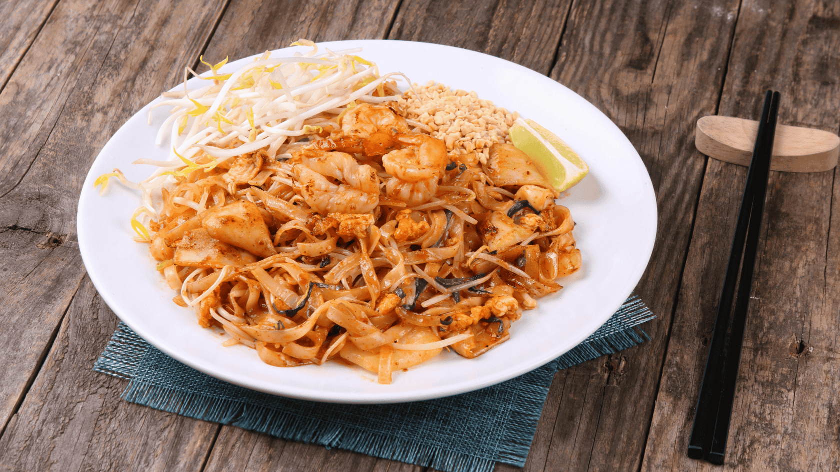 Shrimp noodles in Austin