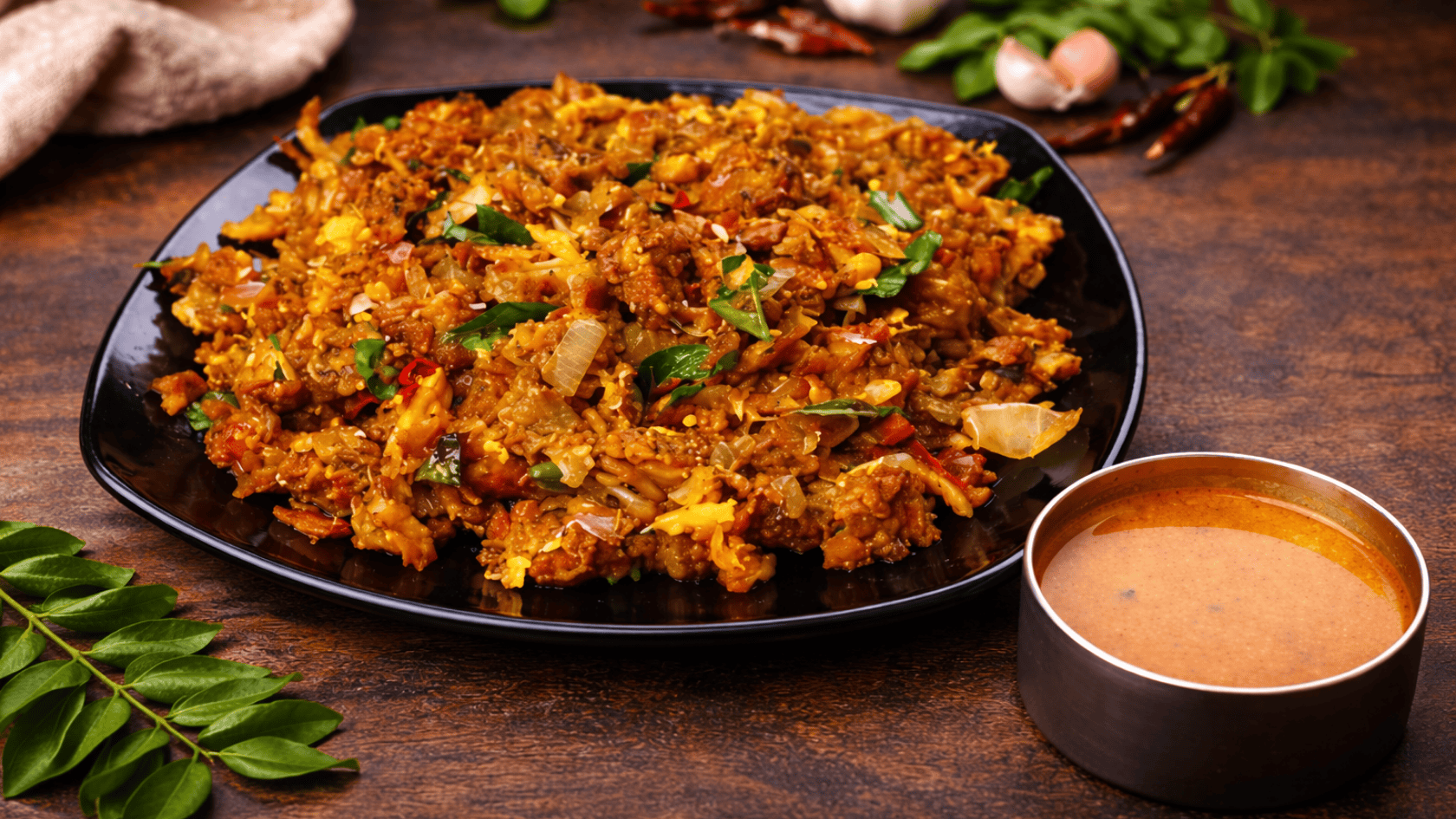 Mutton Kothu Parotta in Austin