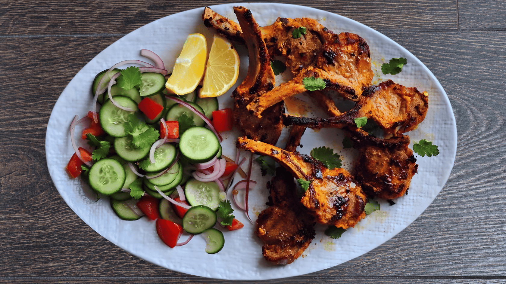 Tandoori Lamb Chops in Austin