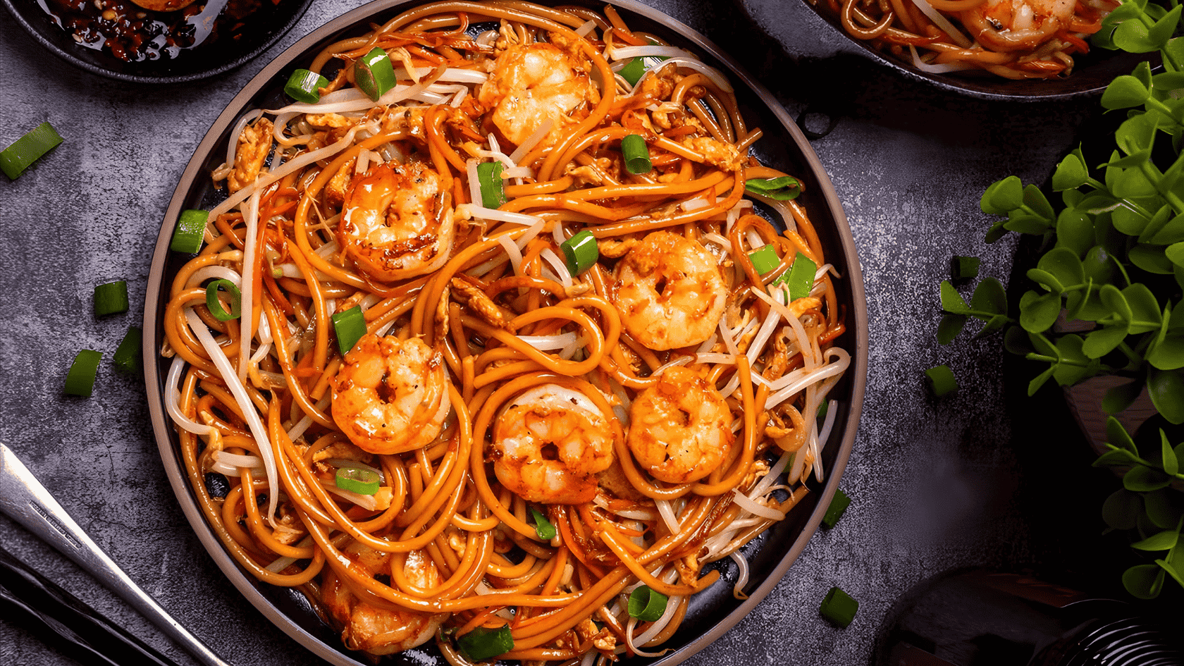 Spicy Shrimp Noodles in Austin