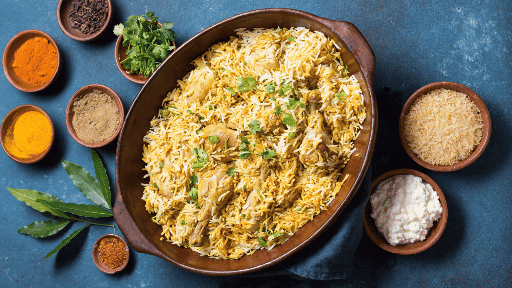 Arcot Chicken Biryani in Austin