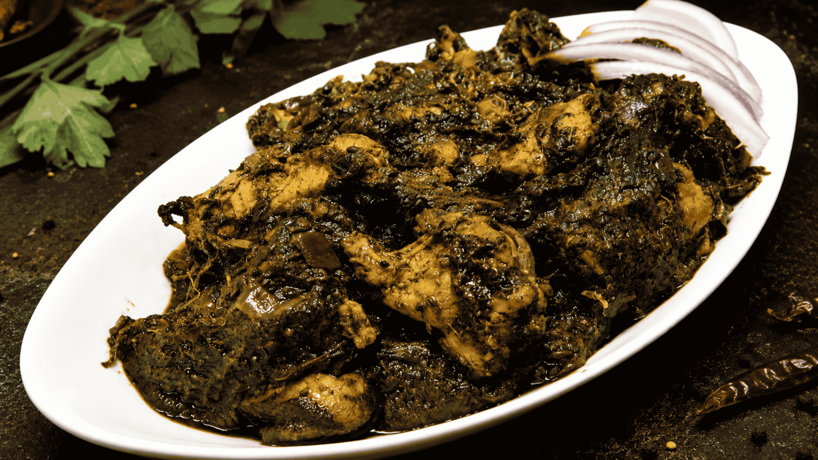 Gongura Mutton Fry in Austin