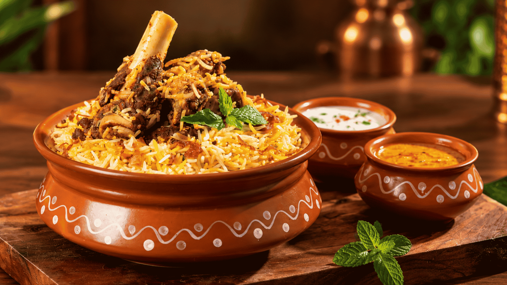 Kongu Mutton Biryani in Austin